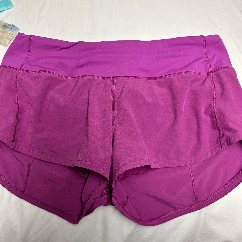 Purple/Pink Lulu Shorts size 4